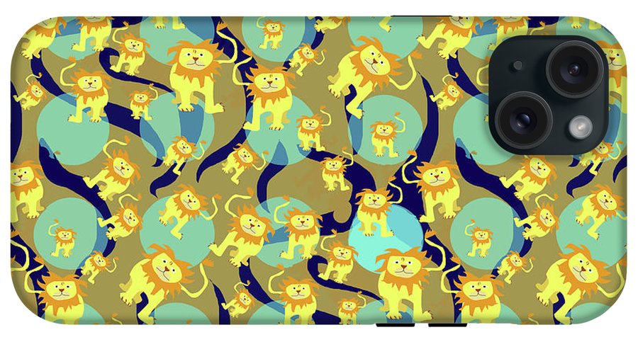 Lion Pattern - Phone Case