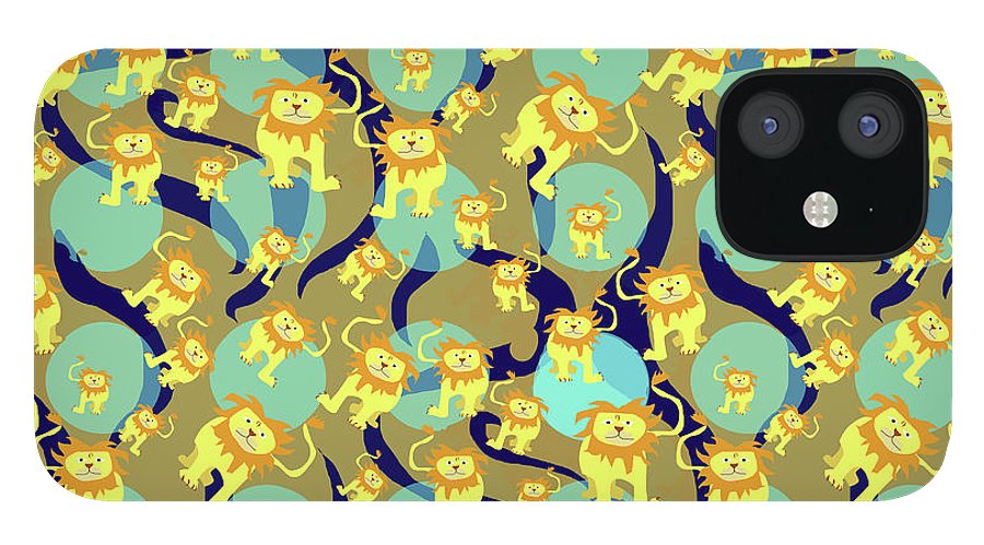 Lion Pattern - Phone Case