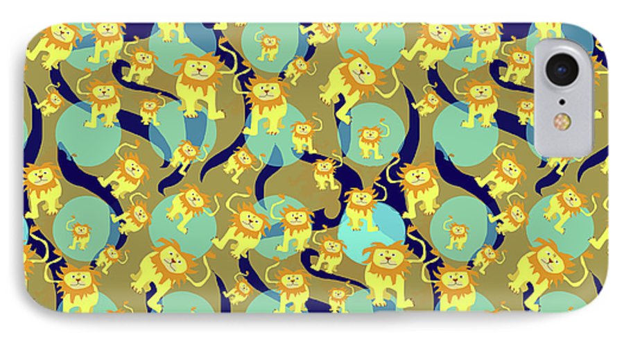 Lion Pattern - Phone Case