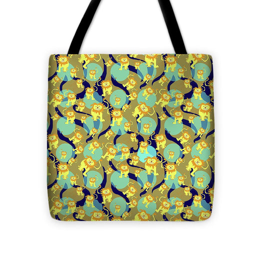 Lion Pattern - Tote Bag
