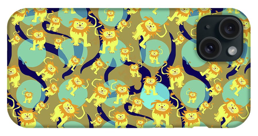 Lion Pattern - Phone Case