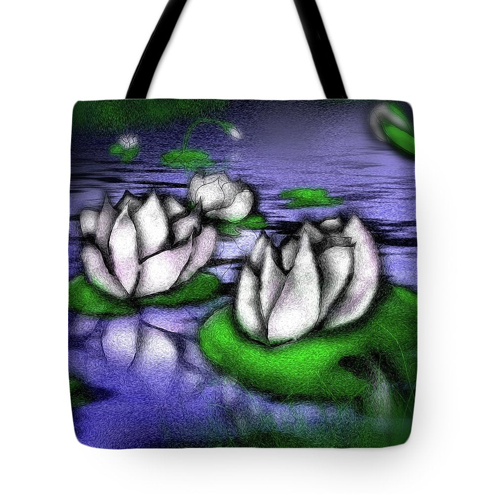 Little Lotus Pond - Tote Bag