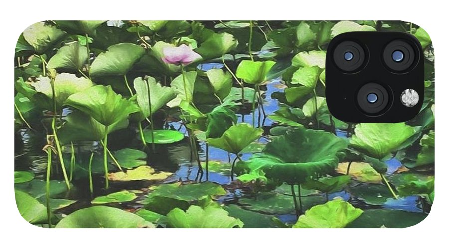 Lotus With Pink Blossom - Phone Case