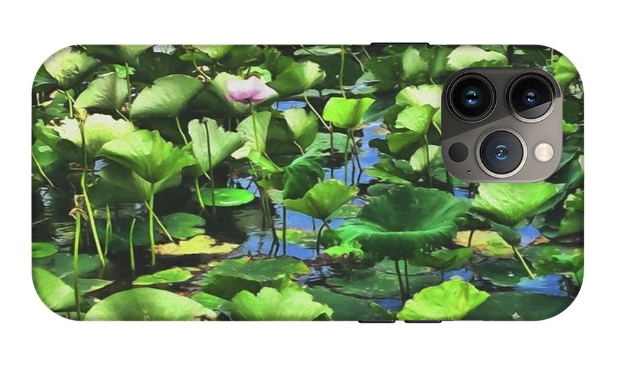 Lotus With Pink Blossom - Phone Case