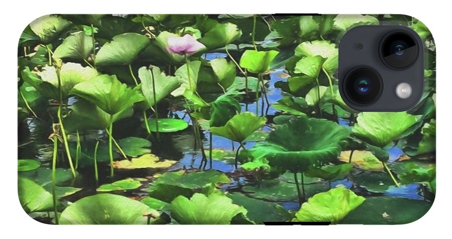 Lotus With Pink Blossom - Phone Case