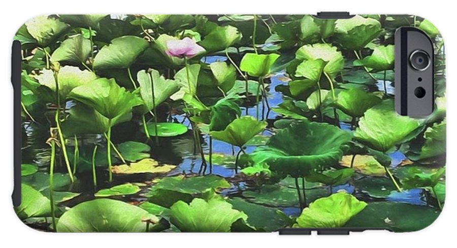 Lotus With Pink Blossom - Phone Case