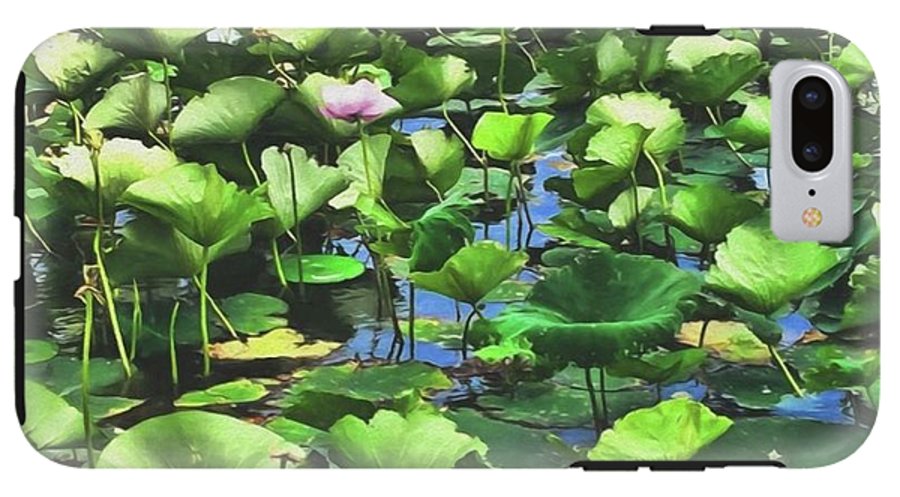 Lotus With Pink Blossom - Phone Case