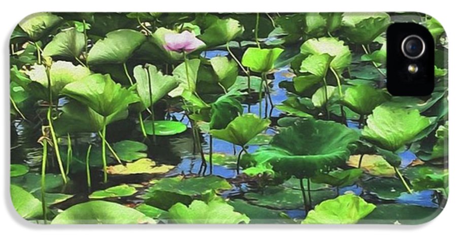Lotus With Pink Blossom - Phone Case