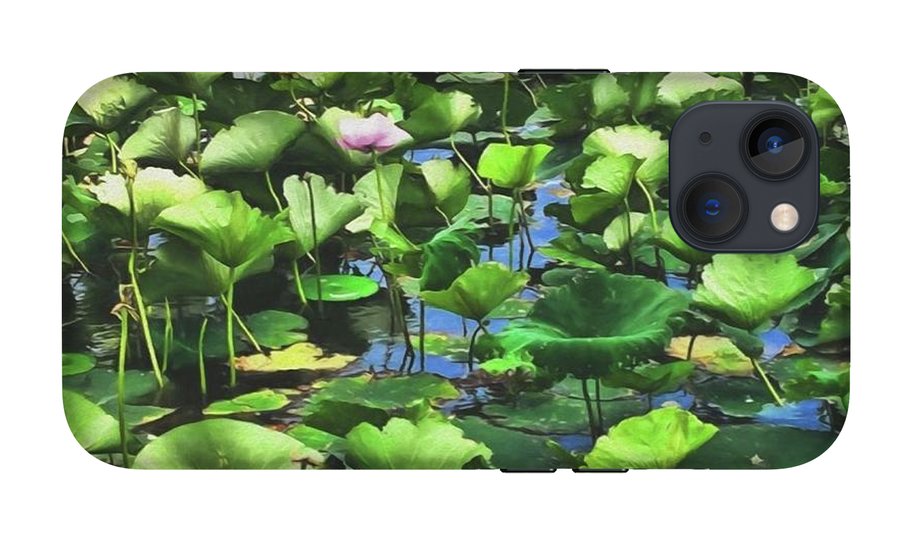 Lotus With Pink Blossom - Phone Case