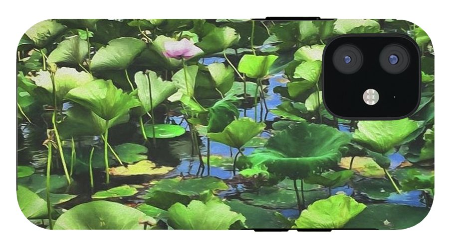 Lotus With Pink Blossom - Phone Case