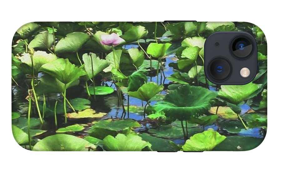 Lotus With Pink Blossom - Phone Case