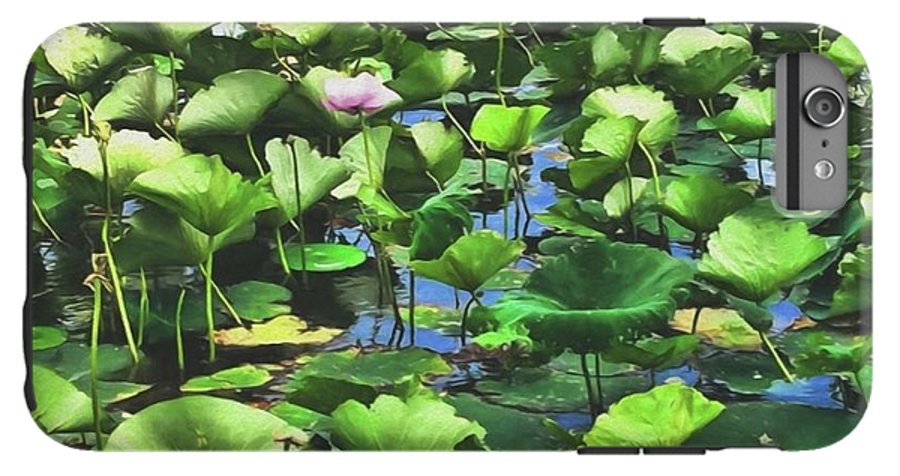 Lotus With Pink Blossom - Phone Case