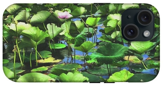 Lotus With Pink Blossom - Phone Case