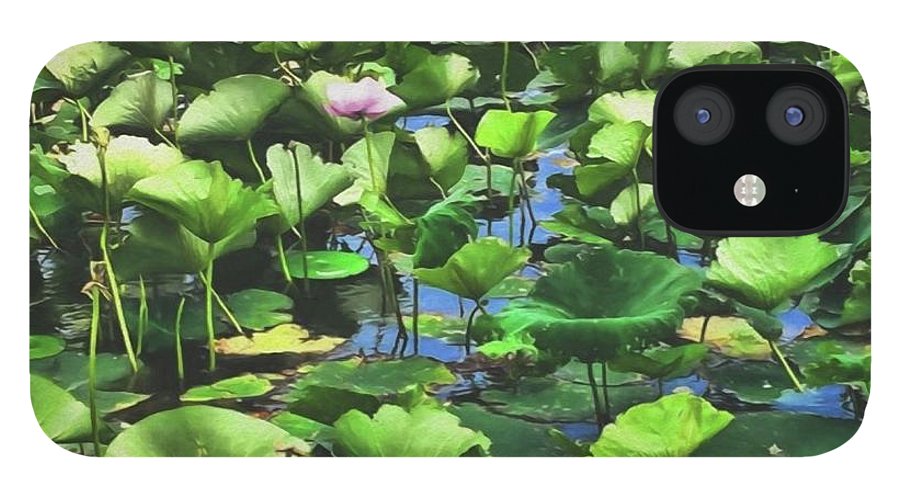 Lotus With Pink Blossom - Phone Case