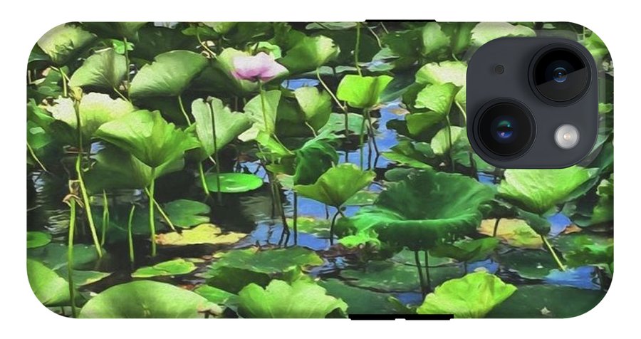 Lotus With Pink Blossom - Phone Case