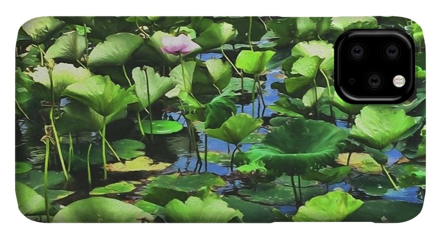 Lotus With Pink Blossom - Phone Case