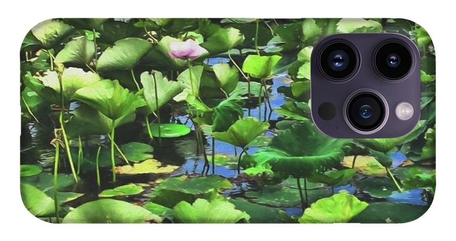 Lotus With Pink Blossom - Phone Case