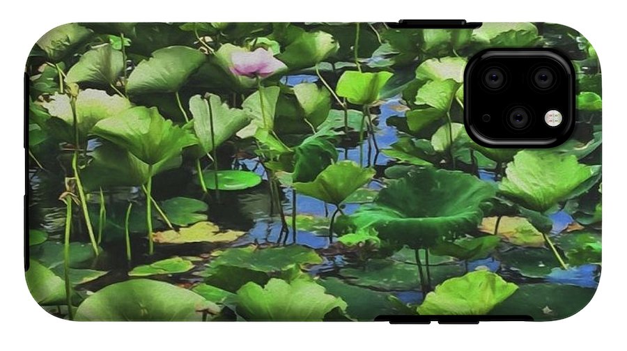 Lotus With Pink Blossom - Phone Case