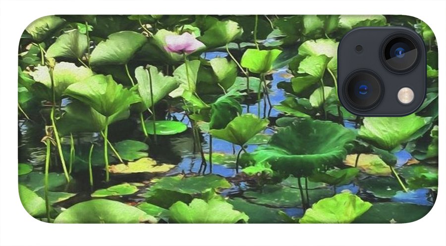 Lotus With Pink Blossom - Phone Case