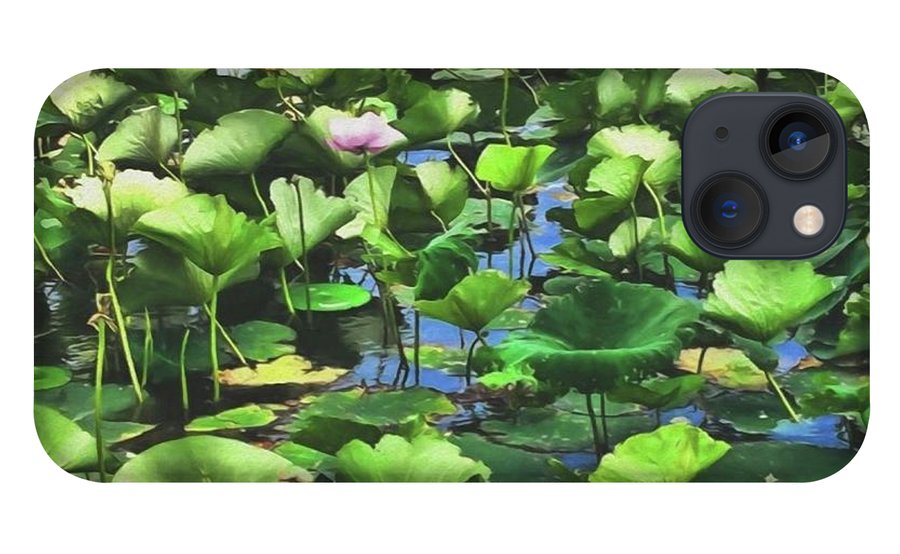 Lotus With Pink Blossom - Phone Case