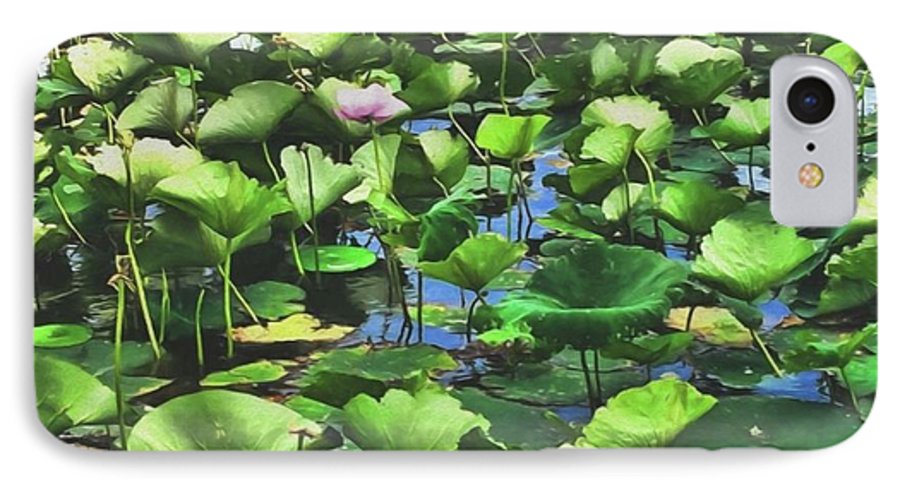 Lotus With Pink Blossom - Phone Case