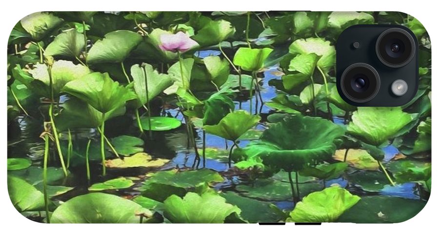 Lotus With Pink Blossom - Phone Case