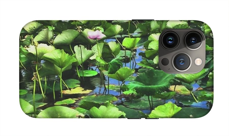 Lotus With Pink Blossom - Phone Case