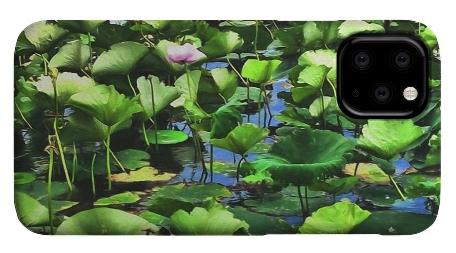 Lotus With Pink Blossom - Phone Case