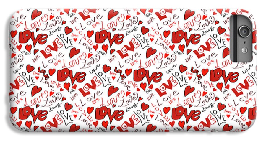 Love and Hearts - Phone Case
