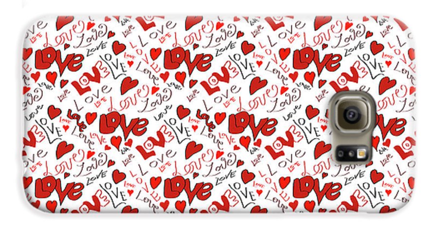 Love and Hearts - Phone Case