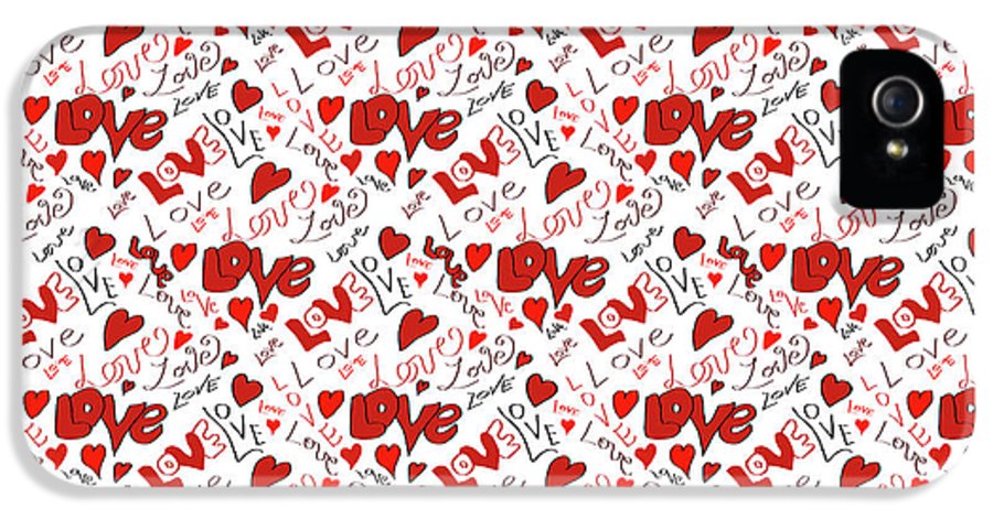 Love and Hearts - Phone Case