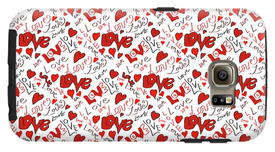 Love and Hearts - Phone Case