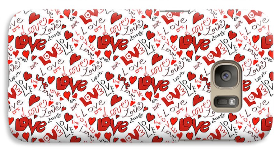 Love and Hearts - Phone Case
