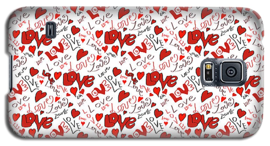Love and Hearts - Phone Case