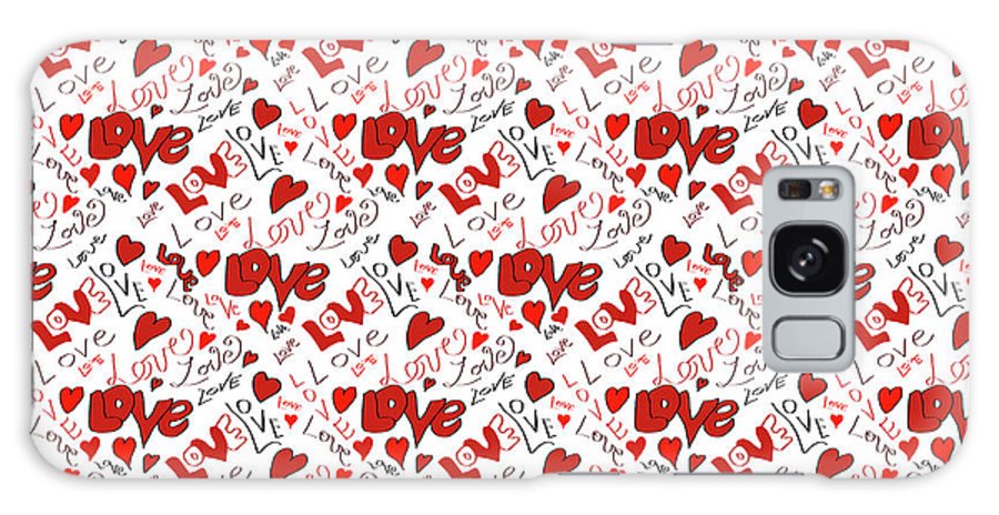 Love and Hearts - Phone Case