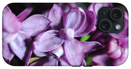 Macro Lilacs - Phone Case