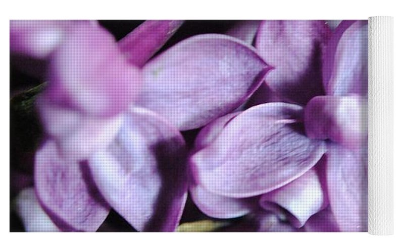 Macro Lilacs - Yoga Mat
