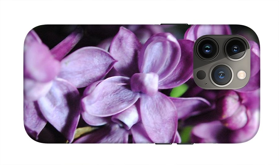Macro Lilacs - Phone Case