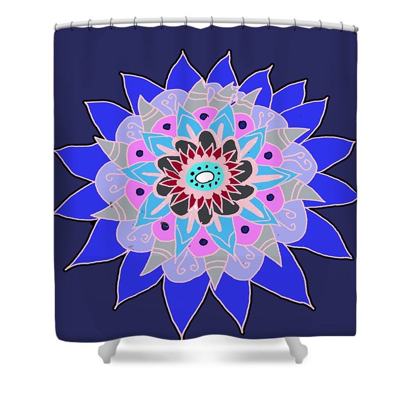 Mandala 2 - Shower Curtain
