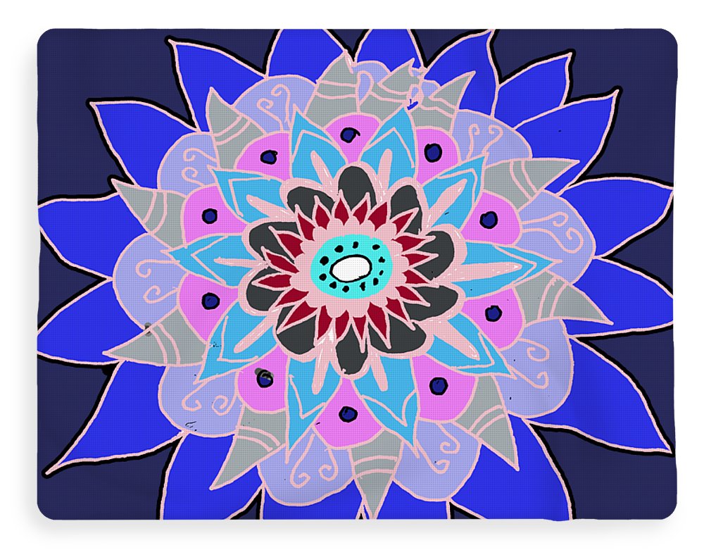 Mandala 2 - Blanket