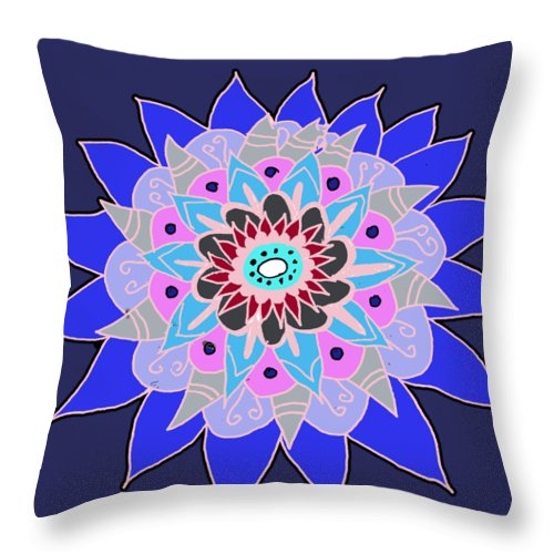 Mandala 2 - Throw Pillow