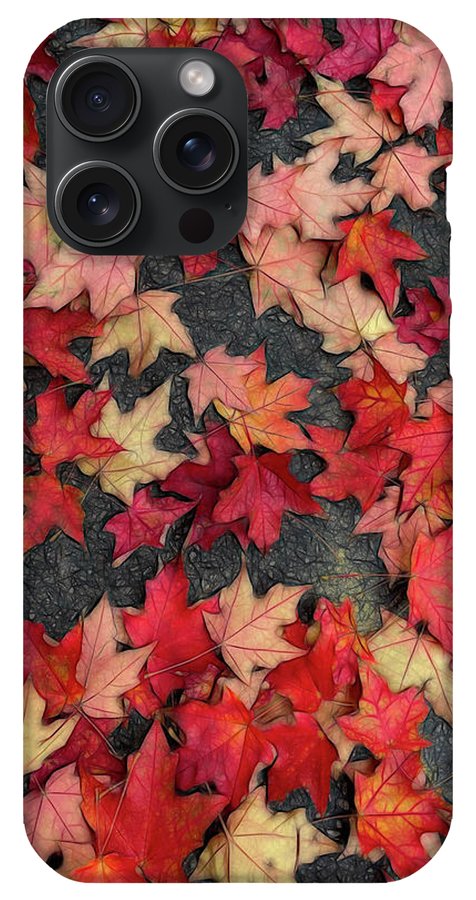 Maple Leaves In October 2 - Phone Case
