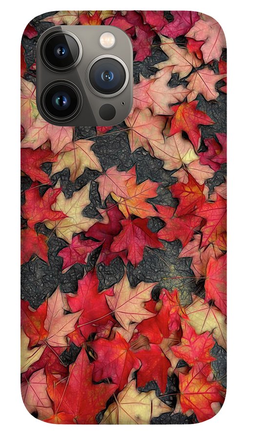 Maple Leaves In October 2 - Phone Case