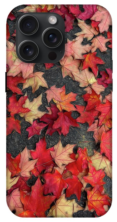 Maple Leaves In October 2 - Phone Case