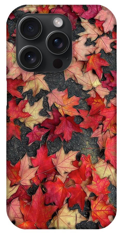 Maple Leaves In October 2 - Phone Case