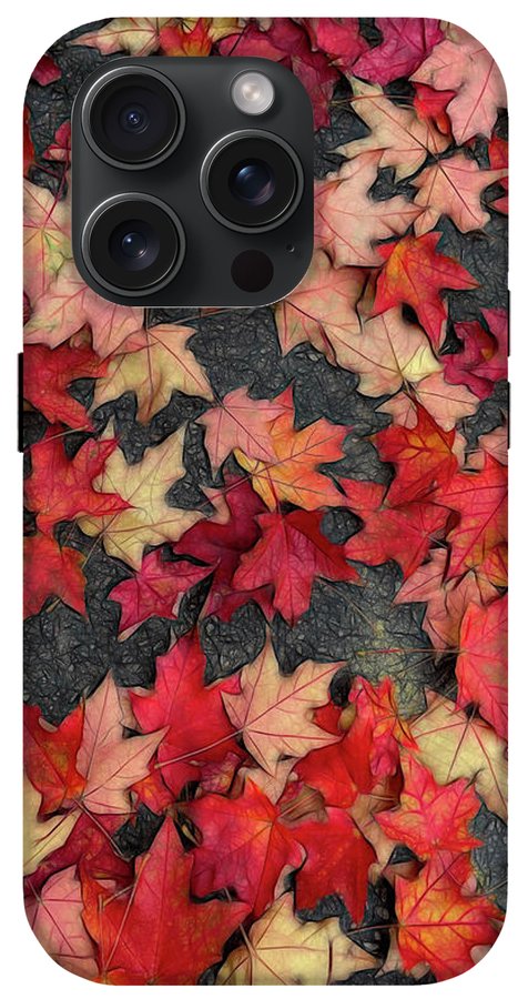 Maple Leaves In October 2 - Phone Case