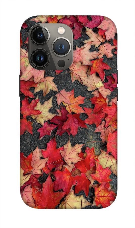 Maple Leaves In October 2 - Phone Case