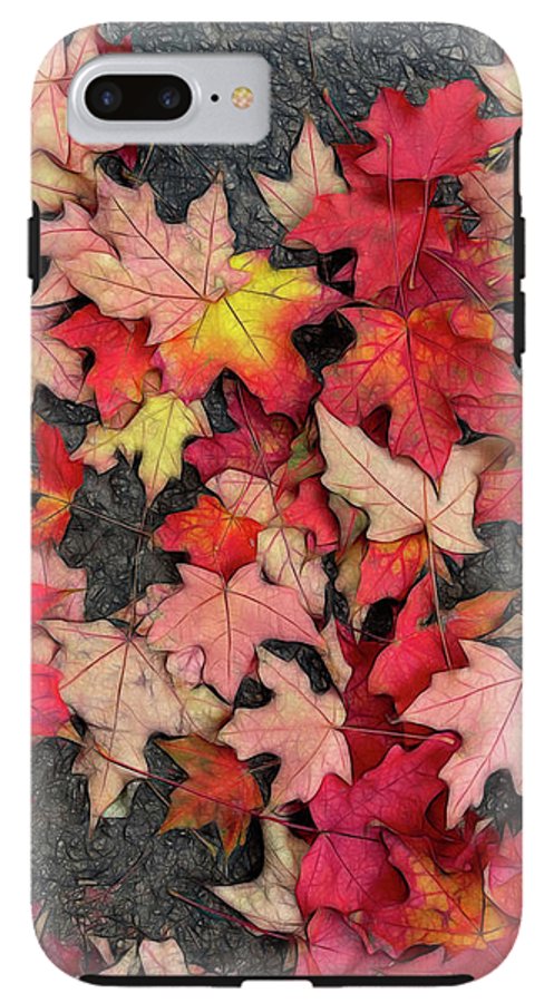 Maple Leaves In October 3 - Phone Case