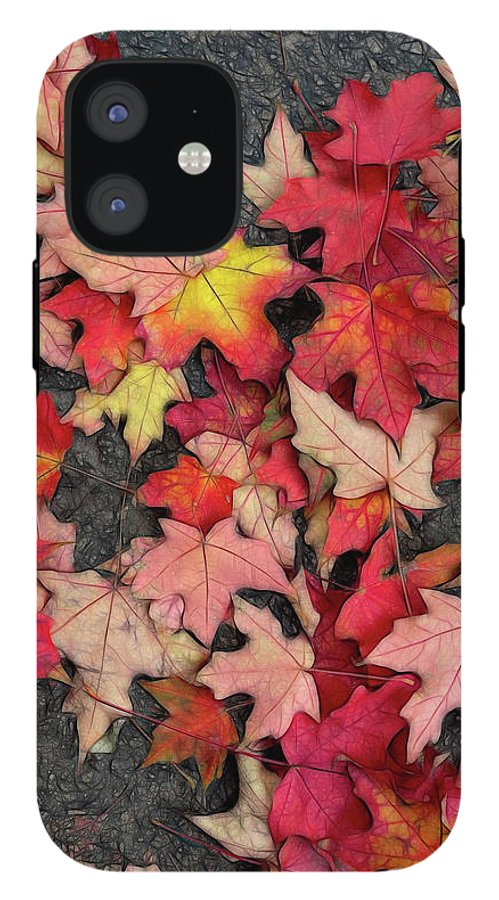 Maple Leaves In October 3 - Phone Case