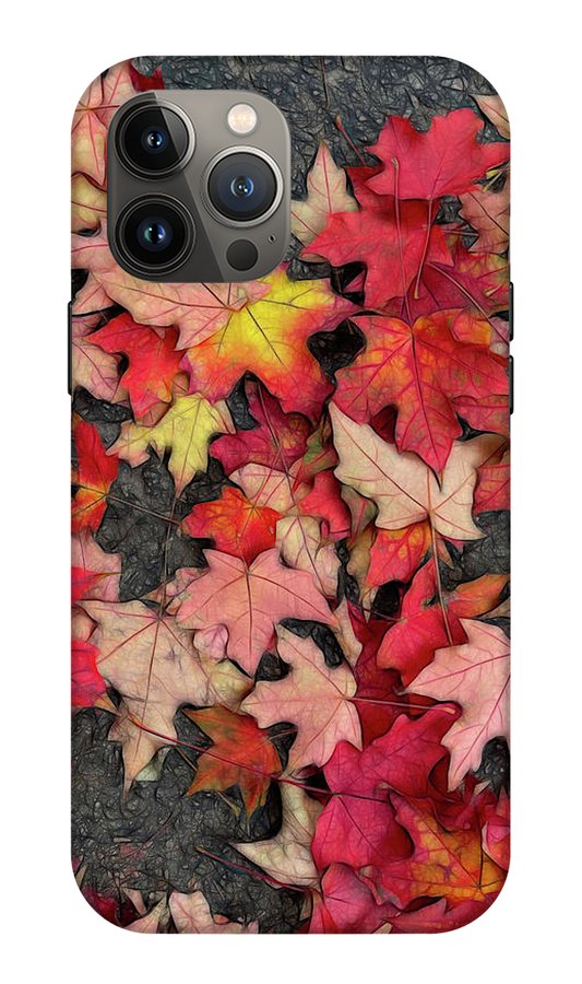 Maple Leaves In October 3 - Phone Case